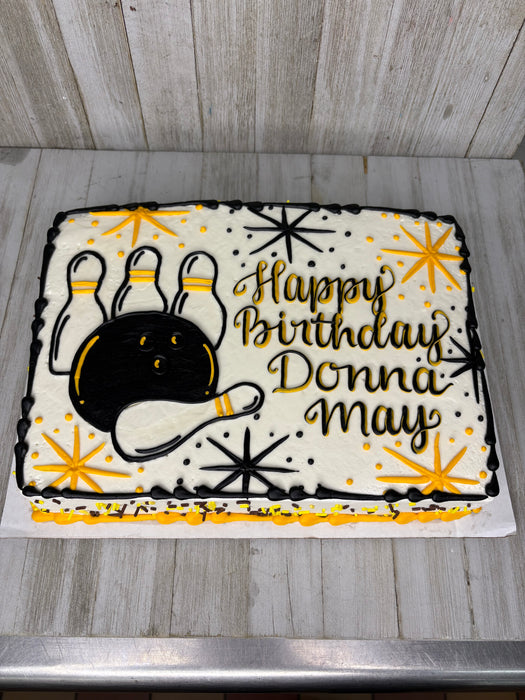 Bowling Ball and Pins