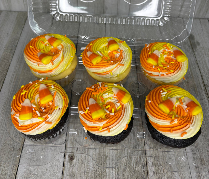 Candy Corn Cupcakes