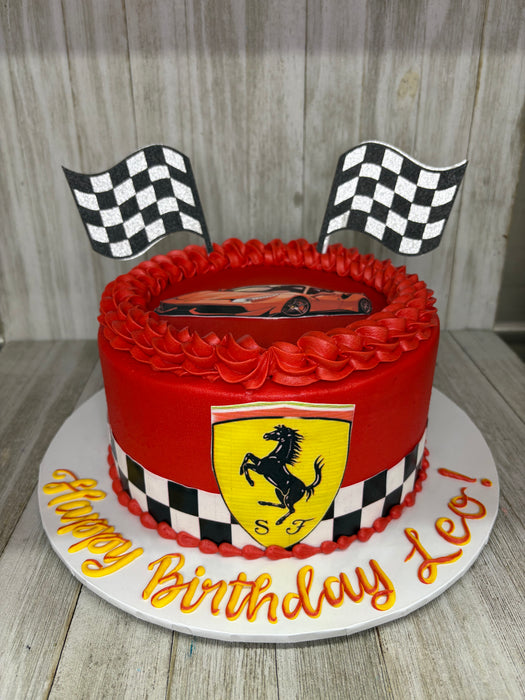 Ferrari cake