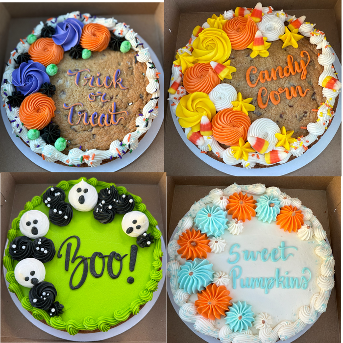 Halloween Cookie Cakes
