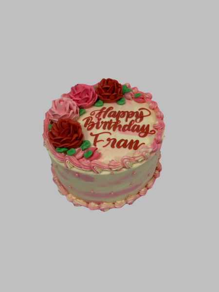 Pink and red flowers