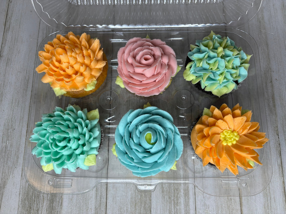 exquitie floral cupcakes