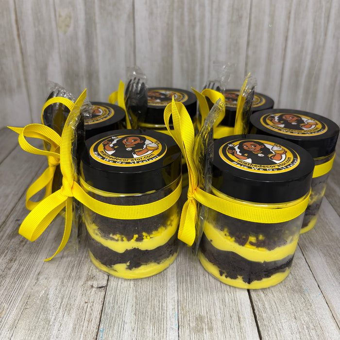 Steeler Cake Jars